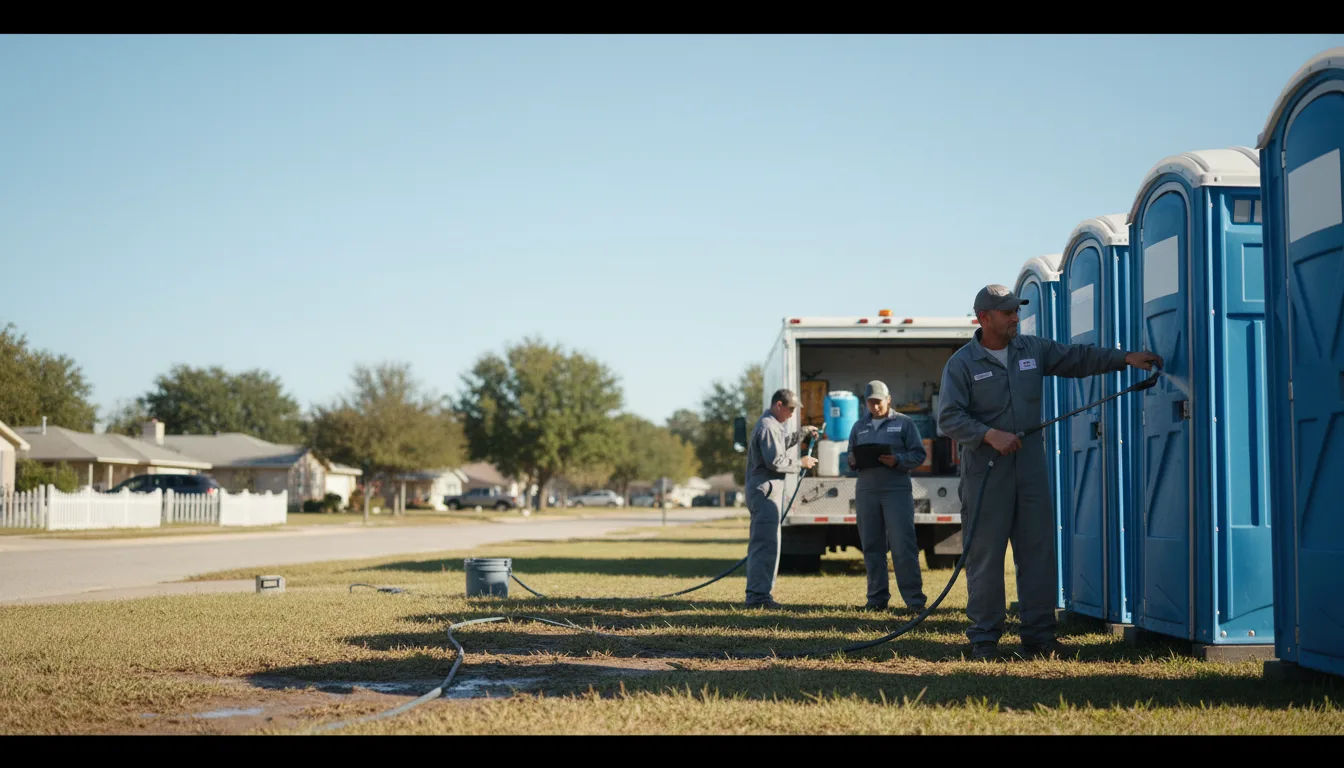 Long-Term Portable Toilet Rental in Campbellton, FL near me
